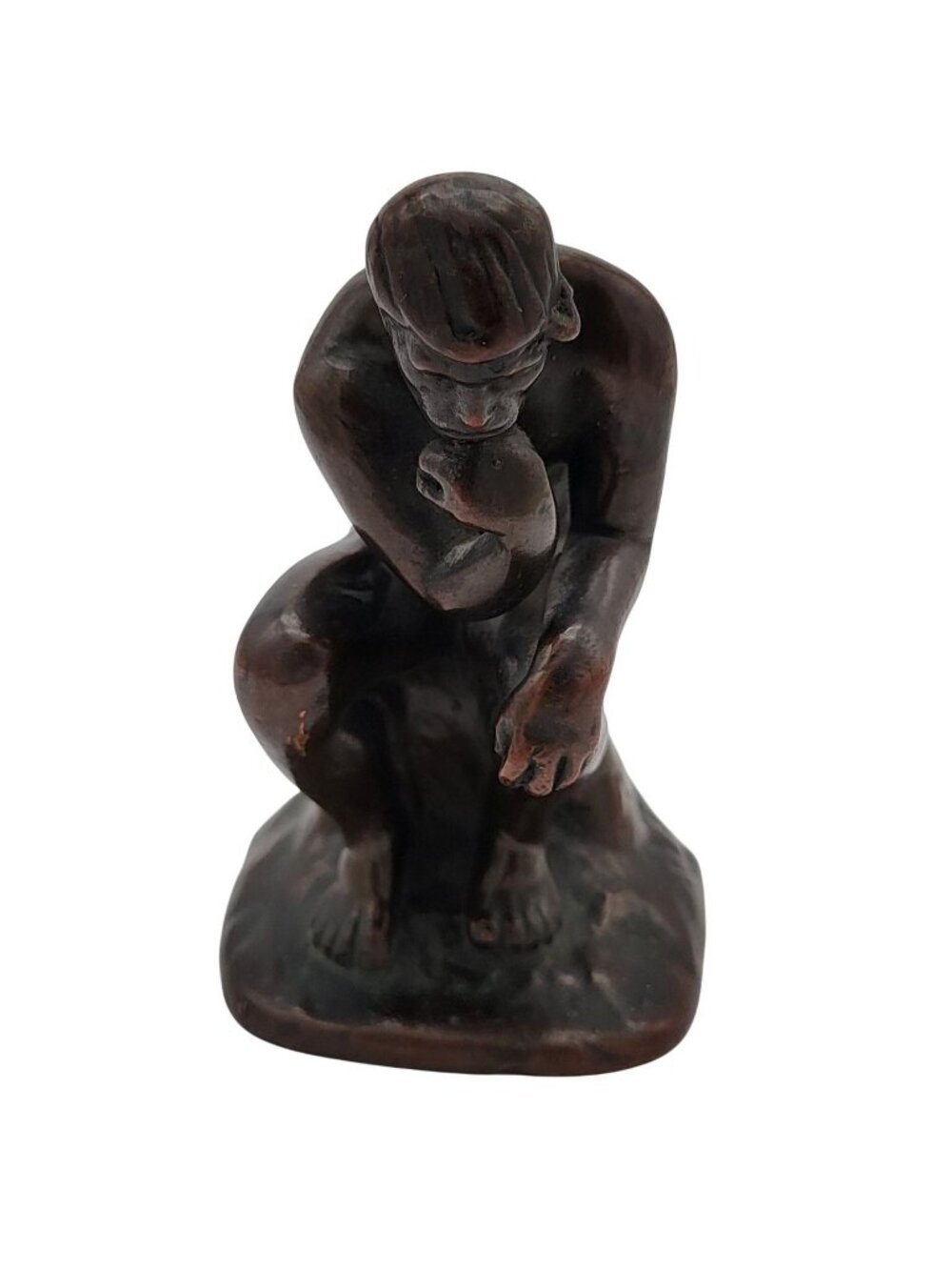 Rodin's The Thinker Bronze Single Bookend